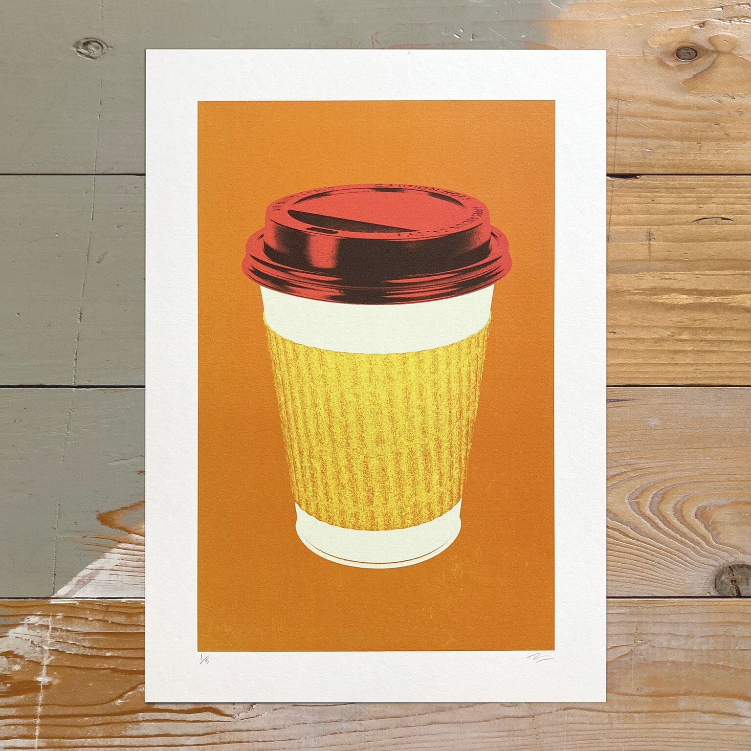 Ultra LTD 'Rank Coffee' A3 print Art print Bureau de Fatigue 